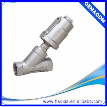 JZF-50 single acting normally closed seat angle valve